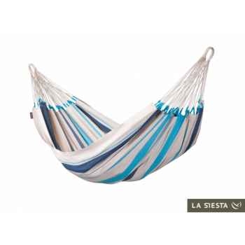 Hamac simple colombien caribena aqua blue La Siesta -CIH14-3