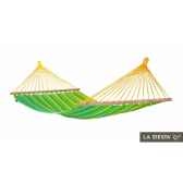 hamac a barres simple colombien sonrisa lime resistant aux intemperies la siesta snr11 4