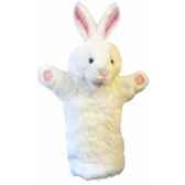 grande marionnette peluche a main lapin blanc 26029