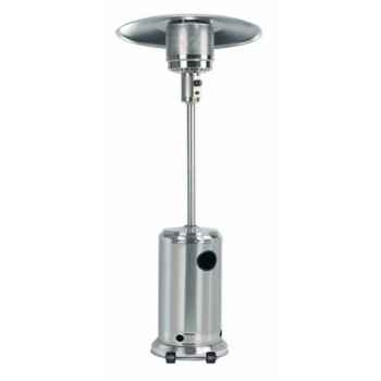 Chauffage parasol extérieur gaz couleur inox Out Trade -GH12RVS