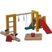 aire de jeux en bois plan toys 7153