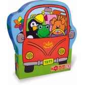 3 puzzles 6916 pieces des vacances boite voiture vilac 2525