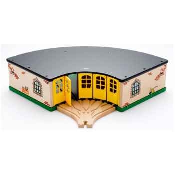 Gare de locomotives en bois - Brio 33456000