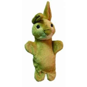 Marionnette peluche lapin 23 cm Au Sycomore -PEL02921