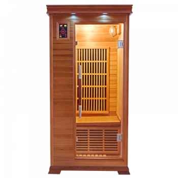 Sauna infra rouge  luxe - 1 place Poolstar -SN-LUXE-1