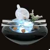 fontaine d interieur tea time avec eclairage led produits zen scfv01