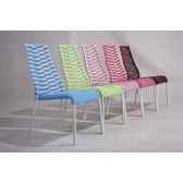 chaise empilable framboise chalet jardin 35 902299