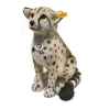 Peluche Steiff Guépard Bora mohair assis -st065941