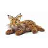 Peluche Steiff Lynx Mini mohair couché brun et roux -st069611