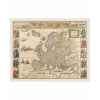 Carte de l'europe en parchemin vieilli Zoffoli -Art.3351