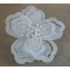 Fleur sur clip 25cm blanc Peha -RN-50150