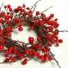 Couronne 30cm ac fruit rouge Peha -TR-27030