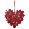 Fig a susp coeur 18cm rouge Peha -TR-29275
