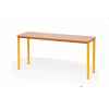 Table classique 76 cm jaune Novum -4418135