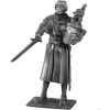 Figurines étains Chevalier de la table ronde Lancelot et siege -TR003