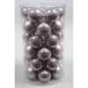 Mini-boules en verre email-mat 40 mm bruyere Kaemingk -10428