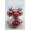 Boules mach mix rouge-blanc 80mm Kaemingk -145011