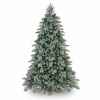 Sapin poly frosted colorado spruce hook on h152cm Van der Gucht -31PECSF50