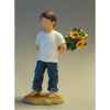 Figurine blue jeans flowers for you - bj18412