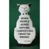 Figurine chat - wild cat i must be wrong - wic02