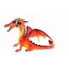 Figurine bullyland dragon rouge à deux têtes  -b75598