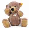 Peluche steiff ours teddy emil, brun clair chiné -012686