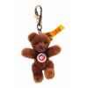 Peluche steiff porte-clés ours teddy mini, rouge brun -039003