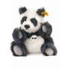 Peluche steiff ours teddy classique panda, noir/blanc -039645