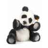Peluche steiff ours teddy classique panda, noir/blanc -039690