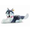 Peluche steiff husky bernie, gris/blanc -104954