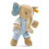 Peluche steiff Éléphant trampili, bleu -237898