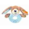 Peluche steiff chien bonne nuit anneau de préhension, bleu -238031