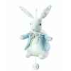 Peluche steiff selection lapin avec boîte à musique, bleu -239458