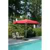 Parasol symo party rond diamètre 4 m avec volant -party-r-400-av