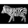 Figurine Vache zebra 15cm Art in the City 80831