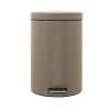 Brabantia poubelle à pédale 20 l taupe  -005126