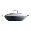 Le creuset sauteuse provençale aluminium forgé + couvercle -006297