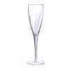 Cristal d'arques lot de 6 flûtes en verre diamax 17cl - elixir -008053