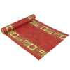 Chemin de table, aspect textile, airlaid 3 m x 40 cm rouge 