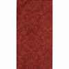 Nappe, aspect textile, airlaid 120 cm x 180 cm rouge 