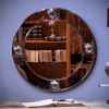 Miroir rond à loupe Objet de Curiosité -MR021