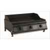 Plancha gaz a poser estadilla 3 noire + housse Cookingarden -BG160BLACK