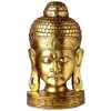 Masque de bouddha finition dorée 50 cm Bali -MasB50G