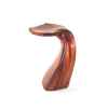 Tabouret de bar queue de baleine en résineux 77 cm Lasterne -MQU077-R