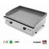 Plancha chassis inox electrique 2,4kw - 2 brûleur(s) - plaque 60x40 acier poli - 230v lot de 12 Fainca -10278-3663141