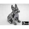 doggy statuette platine 29cm Edelweiss -B5751