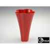 amelie vase feston rouge 40cm Edelweiss -B5761