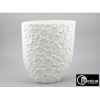 audace vase blanc 40cm Edelweiss -B8048