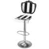 Tabouret baroque raye Acrila - 0020