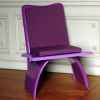 Fauteuil design Vagance lilas Art Mely - AM20